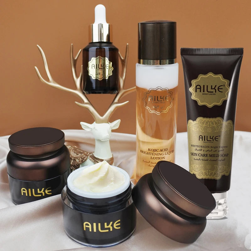 Kojic Acid Brightening Lotion & Whitening Cream Set