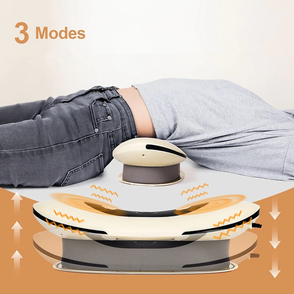 Adjustable Electric Lumbar Traction Massager
