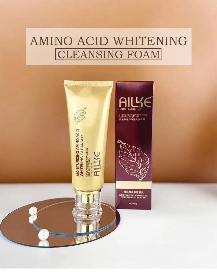 24K Gold Collagen Revitalizing & Whitening Face Care Set