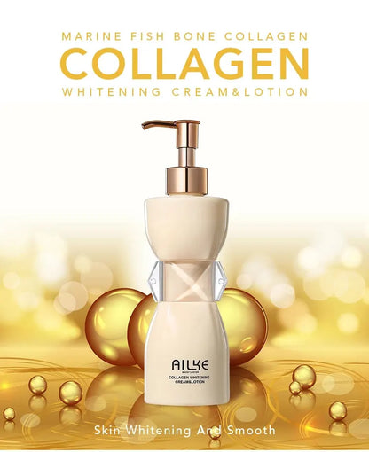 Whitening and moisturizing body lotions