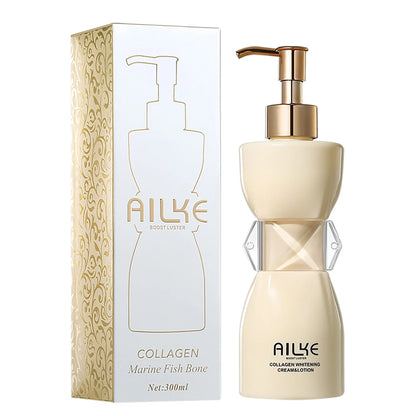 Whitening and moisturizing body lotions