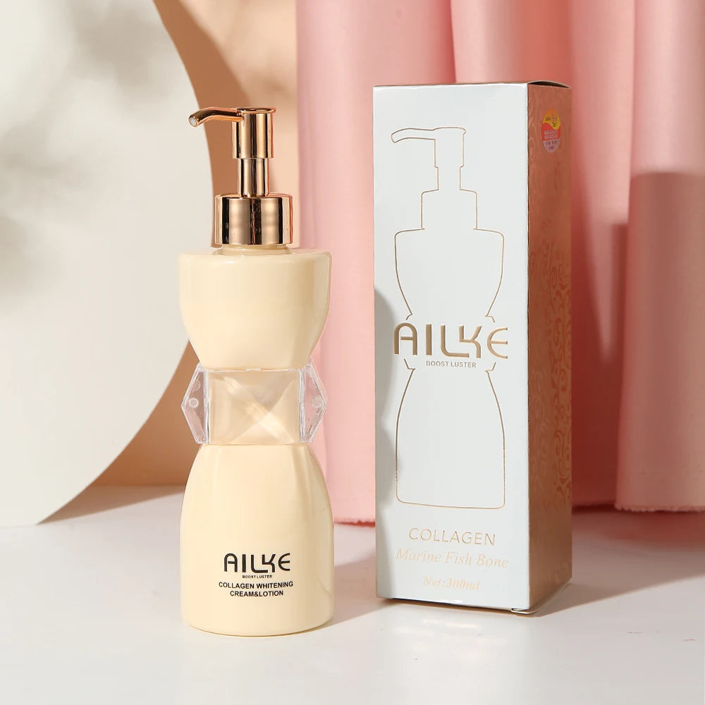 Whitening and moisturizing body lotions