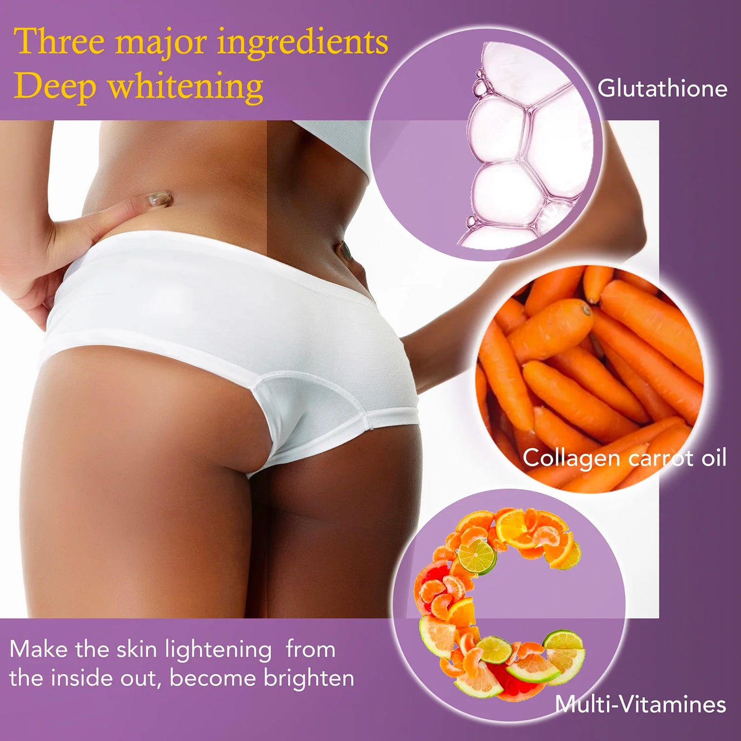 Carrot Oil & Collagen Bleaching Body Lotion