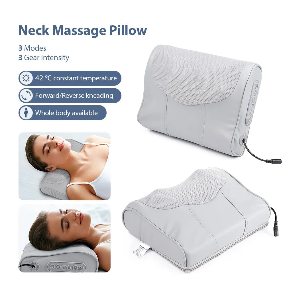 Electric Pillow Neck Shoulder Massage Pillow