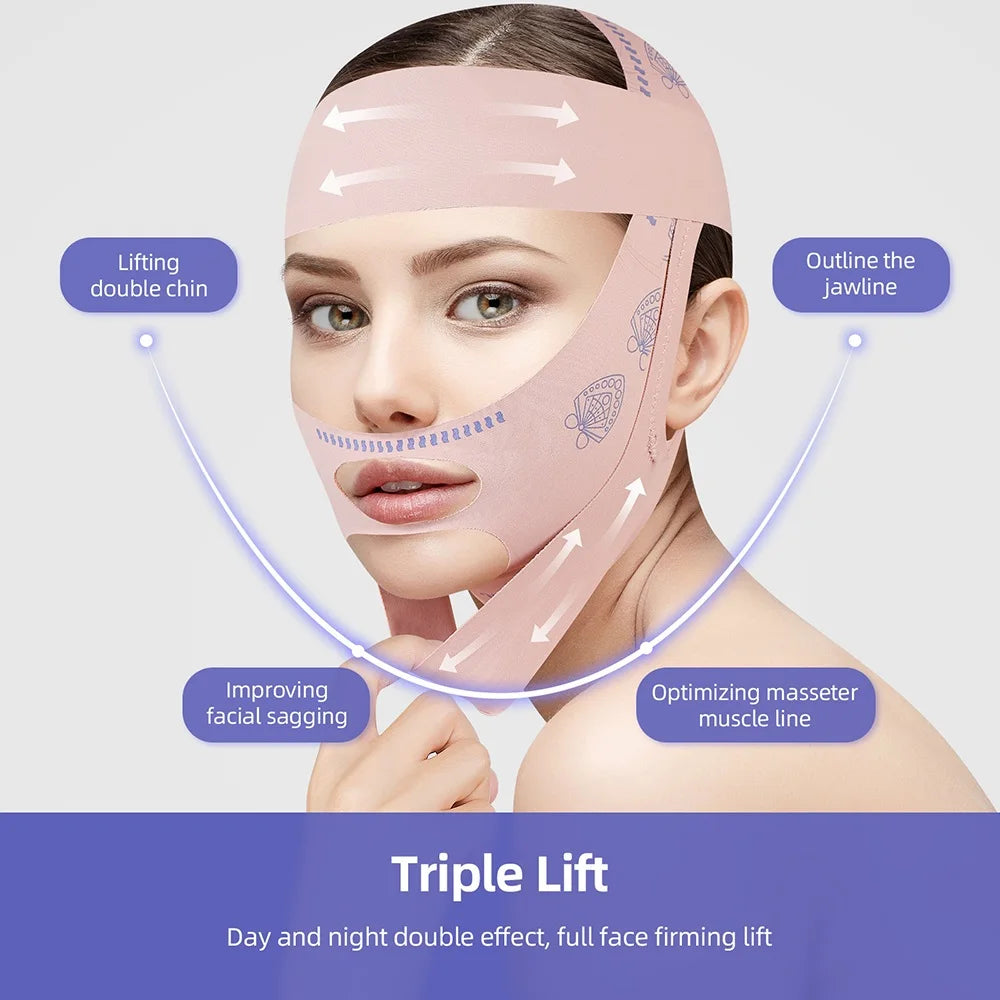 Reusable Face Slimming Facial Massage Strap