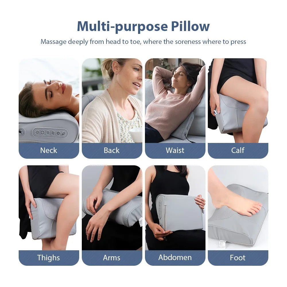 Electric Pillow Neck Shoulder Massage Pillow