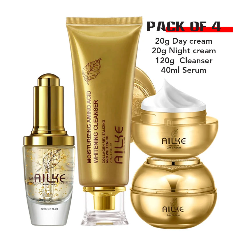24K Collagen Revitalizing & Whitening Face Care Set