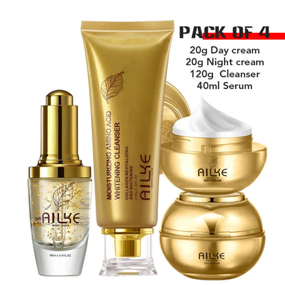 24K Collagen Revitalizing & Whitening Face Care Set