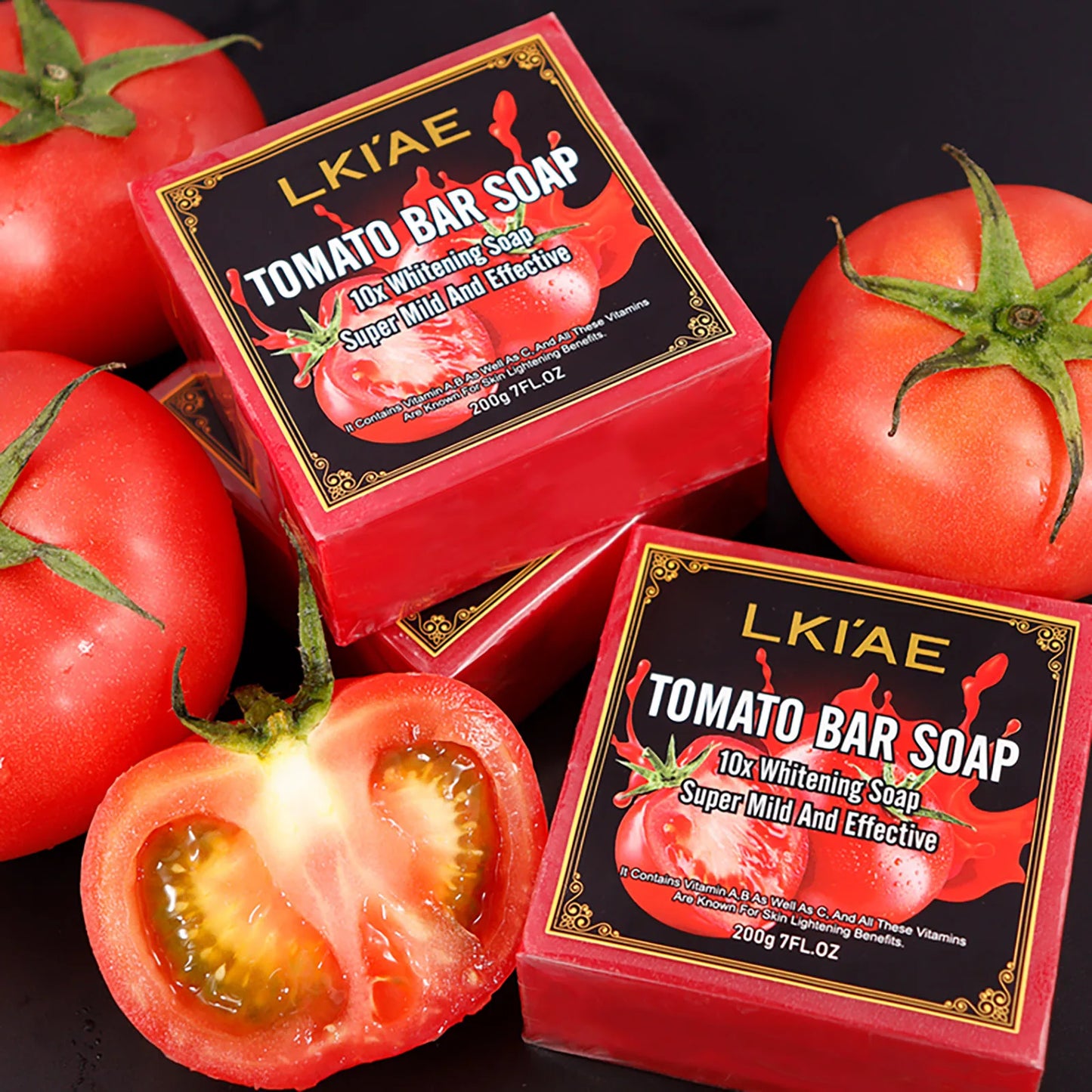 Brand Tomato Fruit Scented Handmade Natural Bar Soap