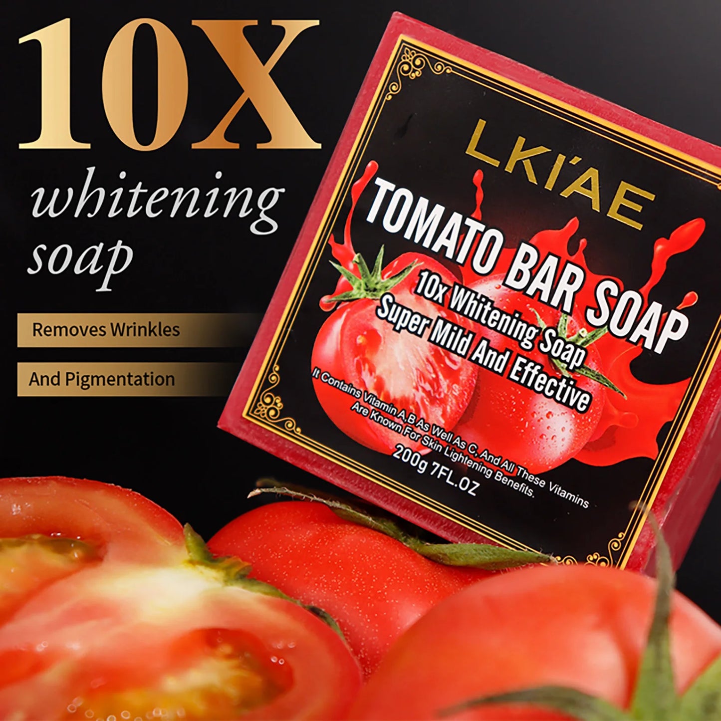 Brand Tomato Fruit Scented Handmade Natural Bar Soap