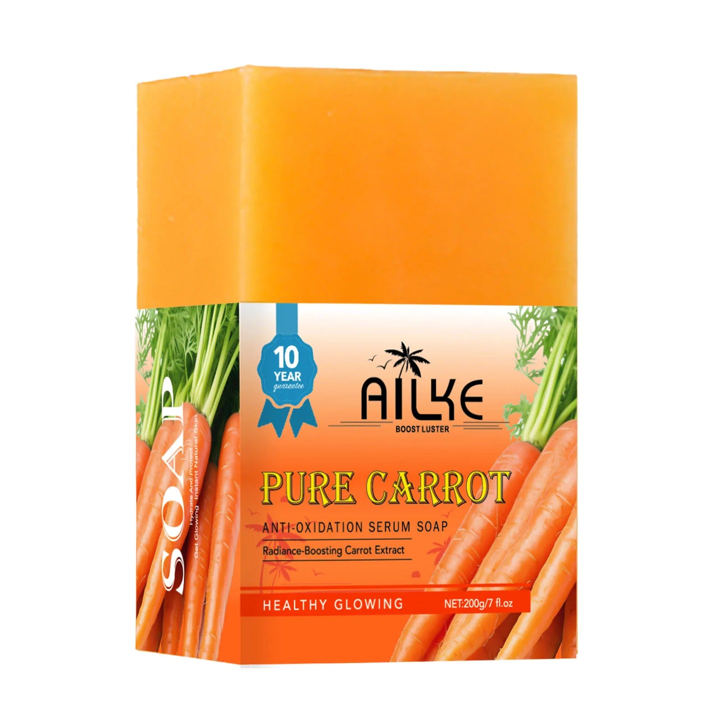 Pure Natural Carrot Anti-Oxidation Soap