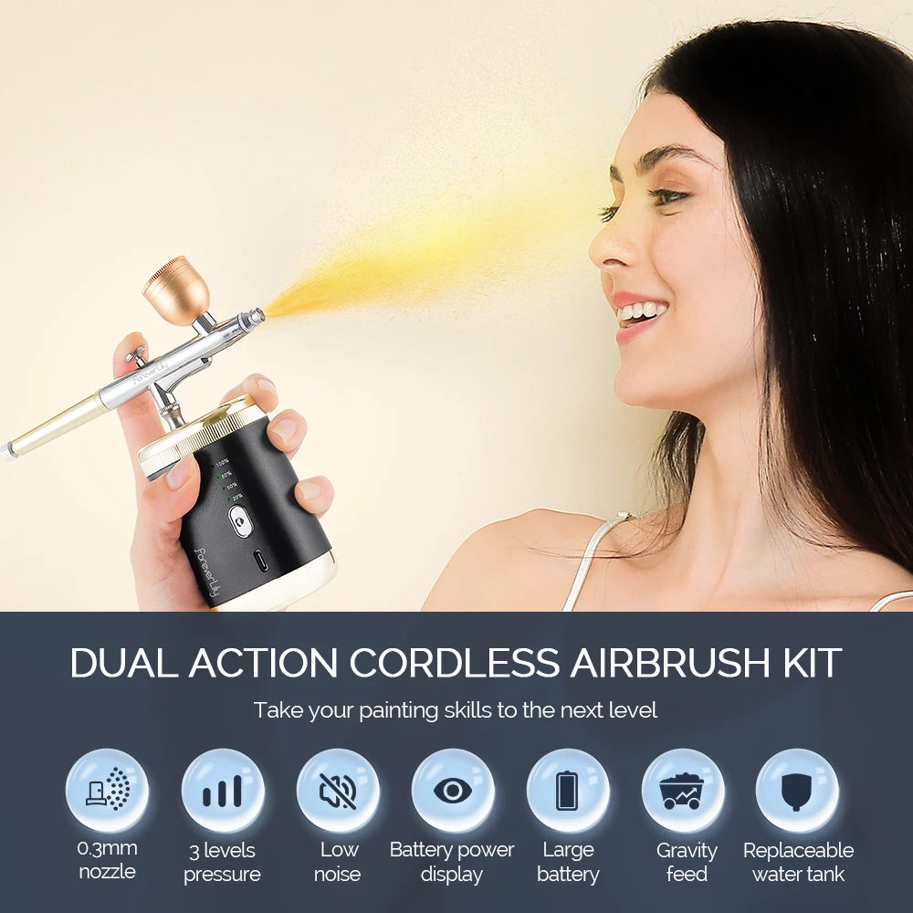 High Pressure Nano Spray Airbrush