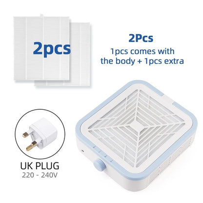 Wireless 120W Super Suction Nail Cleaner Machine