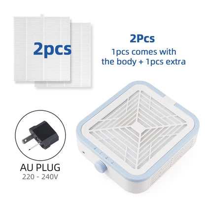 Wireless 120W Super Suction Nail Cleaner Machine