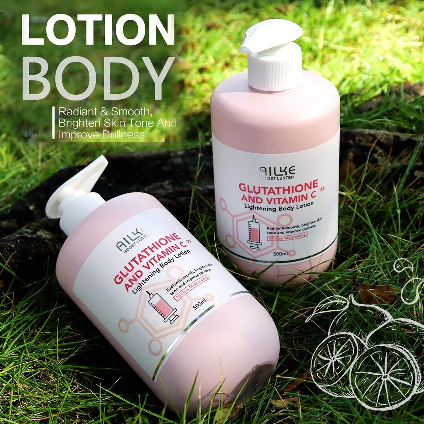 Vitamin C & Glutathione Brightening Body Lotion