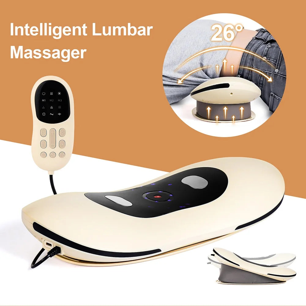 Adjustable Electric Lumbar Traction Massager