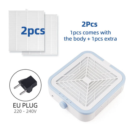 Wireless 120W Super Suction Nail Cleaner Machine